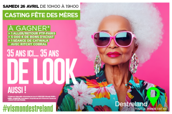 35 ans ici…35 ans de look aussi !